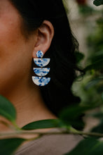 Load image into Gallery viewer, Kennedy Earrings - Greek Goddess Blue