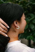 Load image into Gallery viewer, Micro Cam Mini Hoops - Saltwater Blue