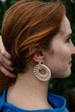 Load image into Gallery viewer, Calypso Earrings - Light Rattan