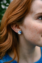 Load image into Gallery viewer, Sophie Studs - Greek Goddess Blue