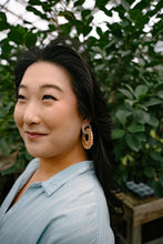 Load image into Gallery viewer, Calypso Earrings - Dark Rattan