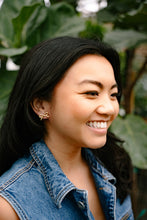 Load image into Gallery viewer, Luxe Bowie Studs - Gold