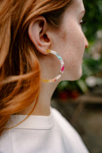 Load image into Gallery viewer, Cameron Hoops - Technicolor