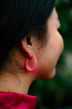 Load image into Gallery viewer, Julie Hoops - Berry Pink