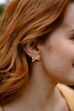 Load image into Gallery viewer, Bowie Studs - Buttercream Dot