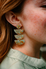 Load image into Gallery viewer, Kennedy Earrings - Champagne Mint