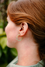 Load image into Gallery viewer, Cam Mini Hoops - Champagne Mint