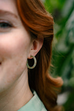 Load image into Gallery viewer, Cam Mini Hoops - Champagne Mint