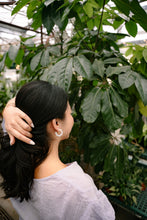 Load image into Gallery viewer, Flora Mini Hoops - Opalite