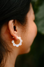Load image into Gallery viewer, Flora Mini Hoops - Opalite