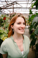 Load image into Gallery viewer, Jenna Hoops - Creamsicle Mint