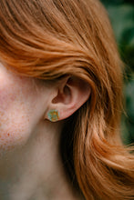 Load image into Gallery viewer, Gia Studs - Champagne Mint