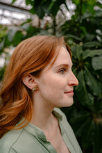 Load image into Gallery viewer, Bowie Studs - Champagne Mint