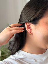 Load image into Gallery viewer, Luxe Selena Hoops - Mini - Gold