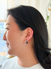 Load image into Gallery viewer, Luxe Selena Hoops - Silver