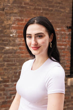 Load image into Gallery viewer, Star Hoops - Ivory