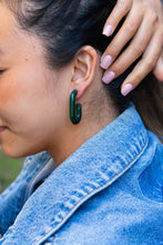 Load image into Gallery viewer, Joanna Hoops - Forest Green