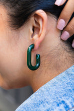 Load image into Gallery viewer, Joanna Hoops - Forest Green