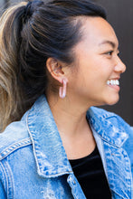 Load image into Gallery viewer, Joanna Hoops - Vintage Rose