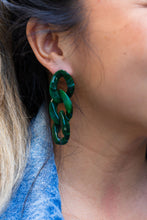 Load image into Gallery viewer, Brooklyn Earrings - Forest Green
