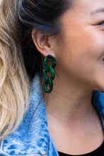 Load image into Gallery viewer, Brooklyn Earrings - Forest Green