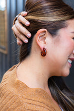 Load image into Gallery viewer, Chloe Hoops - Amber