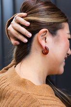 Load image into Gallery viewer, Chloe Hoops - Amber