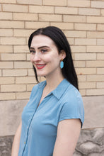 Load image into Gallery viewer, Gemma Earrings - Turquoise