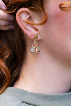 Load image into Gallery viewer, Leah Earrings - Seafoam & Rust