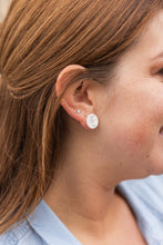 Load image into Gallery viewer, Sophie Studs - Breezy White
