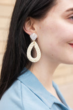 Load image into Gallery viewer, Malia Earrings - Light Rattan
