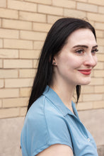 Load image into Gallery viewer, Luxe Circle Studs - Silver