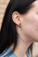 Load image into Gallery viewer, Luxe Circle Studs - Silver