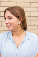 Load image into Gallery viewer, Malia Earrings - Dark Rattan