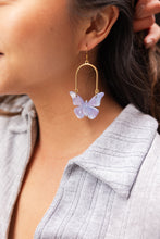 Load image into Gallery viewer, Bindi Butterfly Earrings - Lavender Haze