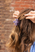 Load image into Gallery viewer, Flower Power Hair Claw - Lavender Haze