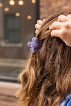 Load image into Gallery viewer, Flower Power Hair Claw - Lavender Haze