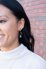 Load image into Gallery viewer, Mia Mini Earrings - Midnight Opal