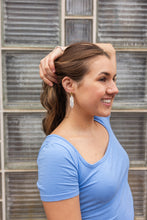 Load image into Gallery viewer, Gemma Earrings - Breezy White