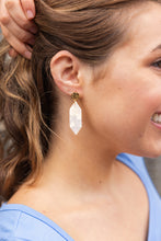 Load image into Gallery viewer, Gemma Earrings - Breezy White