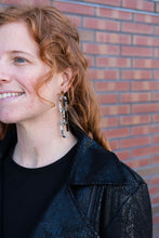 Load image into Gallery viewer, Charlotte Earrings - Ivory & Slate
