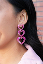 Load image into Gallery viewer, Valentina Earrings - Pink Punch