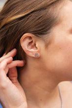 Load image into Gallery viewer, Luxe Flower Studs - Silver