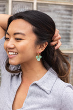 Load image into Gallery viewer, Magnolia Hoops - Sage