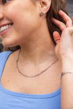 Load image into Gallery viewer, Luxe Heart Studs - Silver