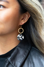 Load image into Gallery viewer, Rylee Earrings - Black & White