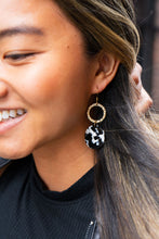 Load image into Gallery viewer, Rylee Earrings - Black & White