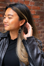 Load image into Gallery viewer, Savannah Earrings - Onyx Black