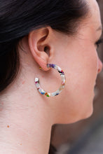 Load image into Gallery viewer, Camy Hoops - Multicolor