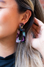 Load image into Gallery viewer, Avery Earrings - Midnight Opal
